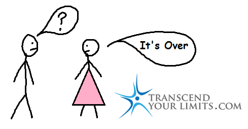 Change is good,Relationship breakup,Transcend Your Limits,It's Over