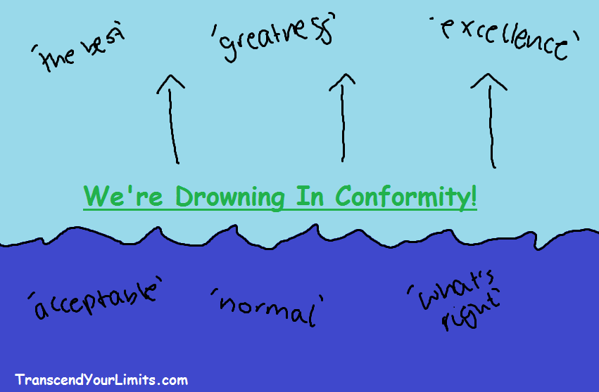 People conform