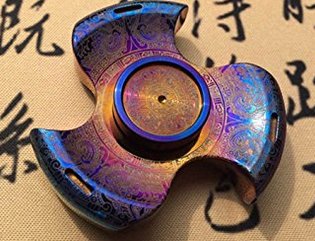 Ornate fidget spinner