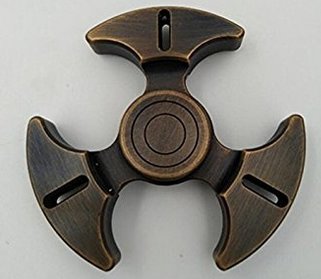 Retro brass fidget toy