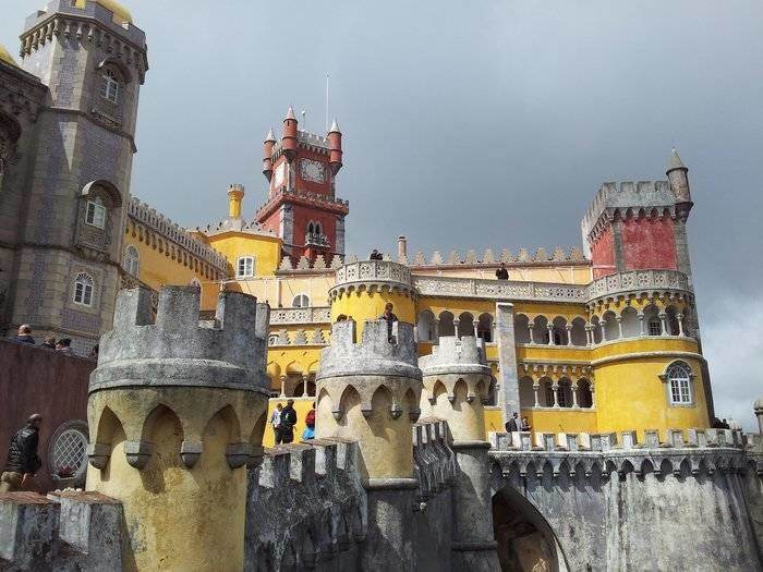 Colourful Pena Palace Portugal