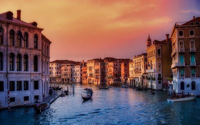 Kayak Venice Italy