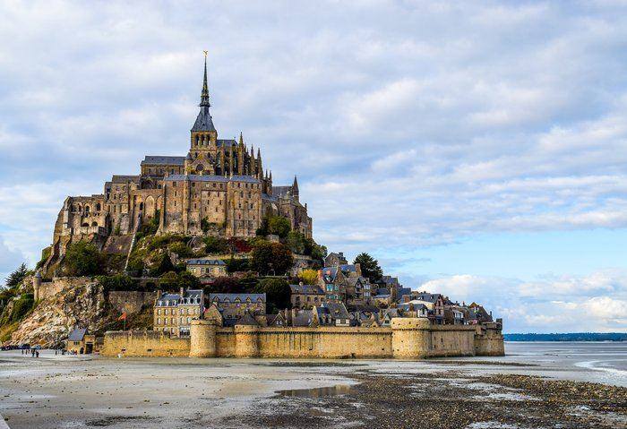 Mont Saint Michel Castle France