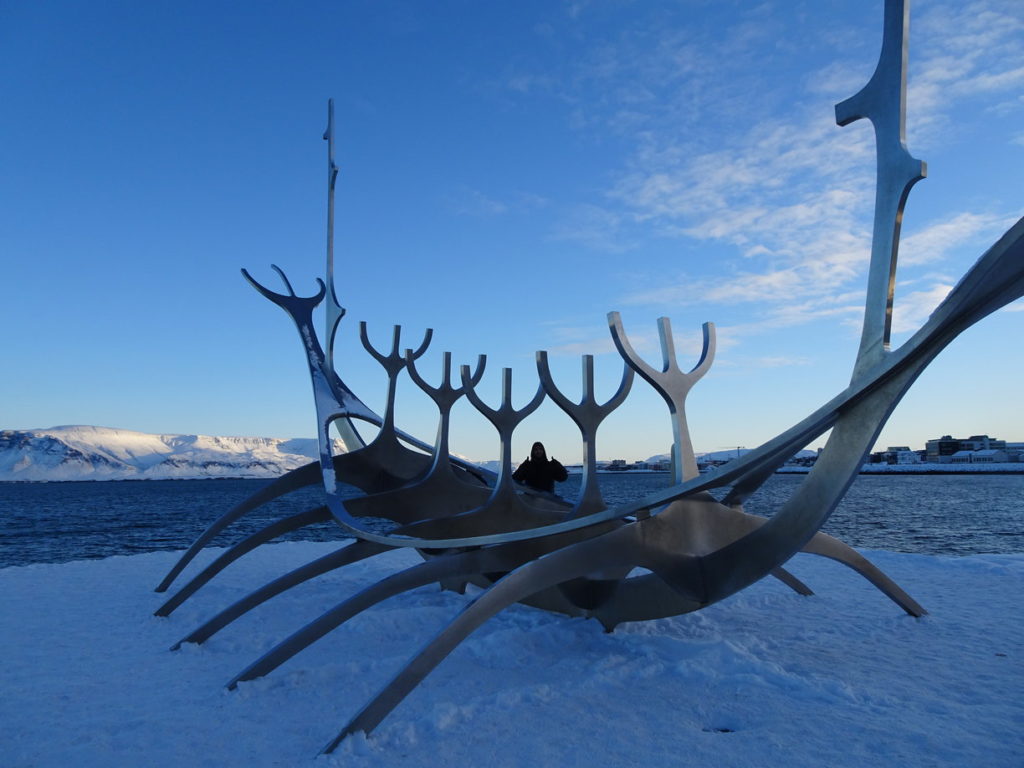 Sun voyager statue Iceland